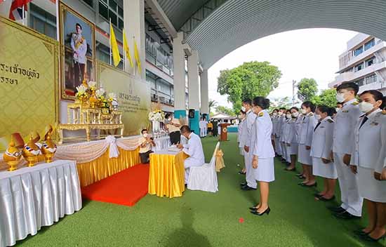 วิทยาลัยอาชีวศึกษาภูเก็ตจัดกิจกรรม  เฉลิมพระเกียรติพระบาลสมเด็จพระเจ้าอยู่หัวเนื่องในโอกาสวันเฉลิมพระชนมพรรษา   28  กรกฎาคม 2565 ณ วิทยาลัยอาชีวศึกษาภูเก็ต