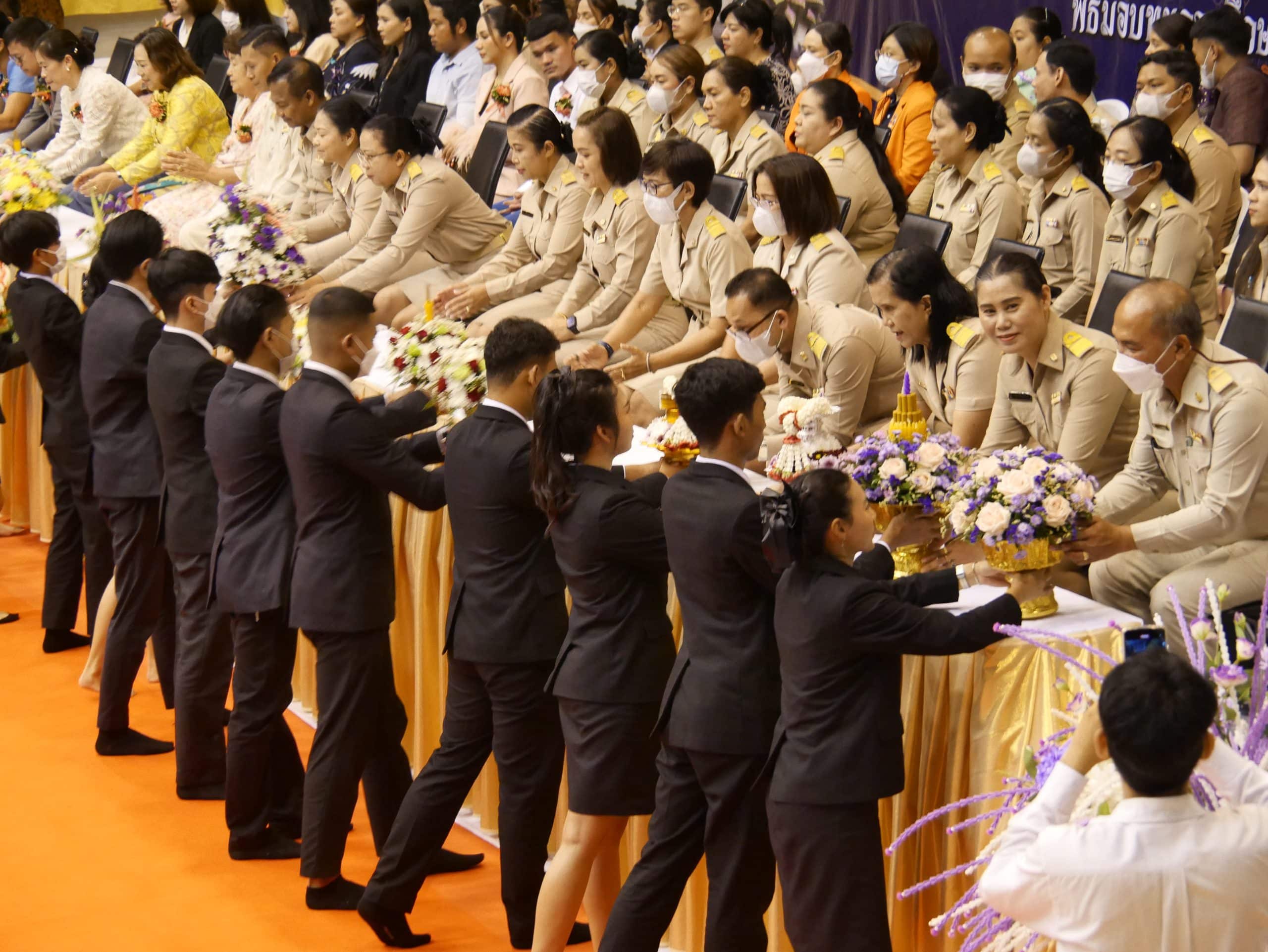 วันพฤหัสบดีที่ 8 มิถุนายน 2566 กิจกรรมวันไหว้ครู สร้างคนต่งห่อ จิตสำนึกรักเมืองไทย วิทยาลัยอาชีวศึกษาภูเก็ต